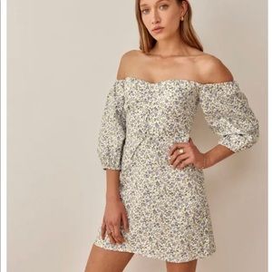 Reformation Kathryn Linen Dress size 0